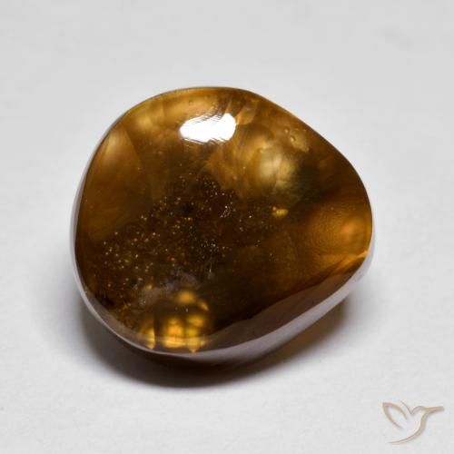 6.82ct Натуральный Многоцветный Огненный агат, причудливая, Полупрозрачный