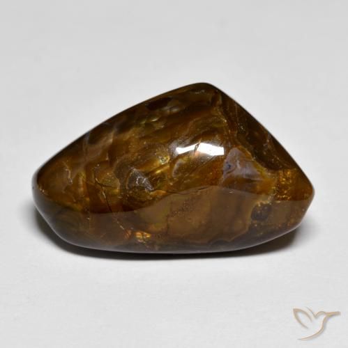 9.70ct Натуральный Многоцветный Огненный агат, причудливая, Непрозрачный