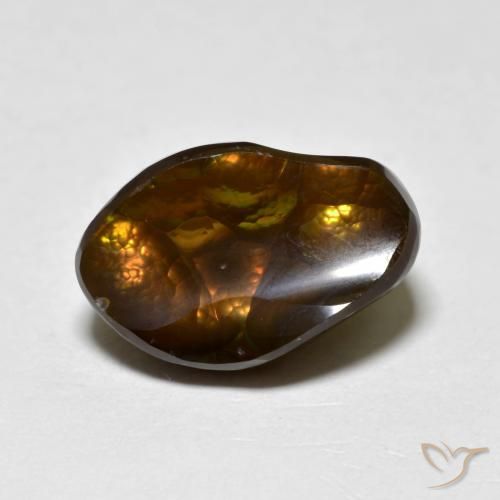 4.75ct Натуральный Многоцветный Огненный агат, причудливая, Непрозрачный