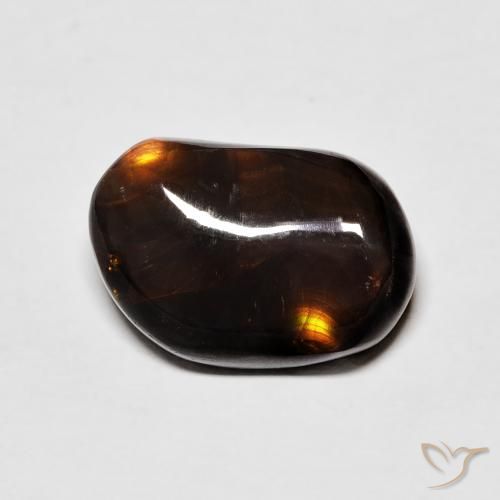 7.08ct Натуральный Многоцветный Огненный агат, причудливая, Непрозрачный