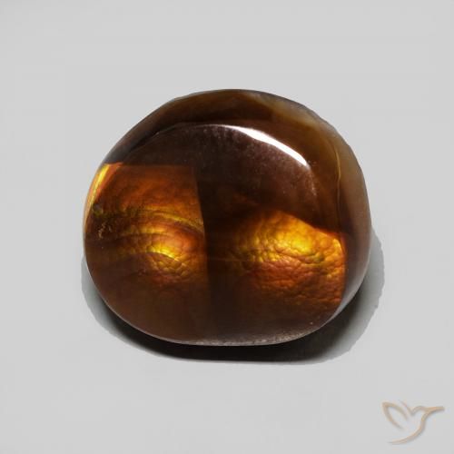 6.28ct Натуральный Многоцветный Огненный агат, причудливая, Непрозрачный