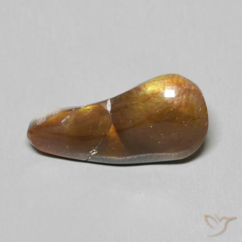 5.64ct Натуральный Многоцветный Огненный агат, причудливая, Непрозрачный
