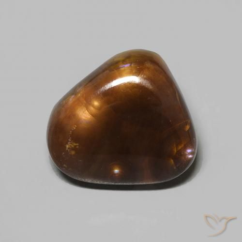 4.83ct Натуральный Многоцветный Огненный агат, причудливая, Непрозрачный