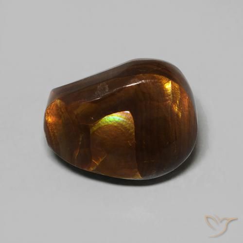 5.20ct Натуральный Многоцветный Огненный агат, причудливая, Непрозрачный