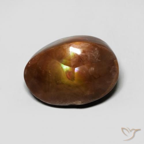 6.64ct Натуральный Многоцветный Огненный агат, причудливая, Непрозрачный