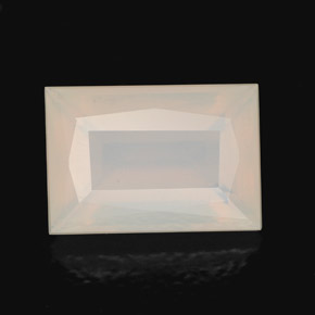 2.97 карата, натуральный Оранжево-белый Огненный опал, Прозрачный, Полупрозрачный