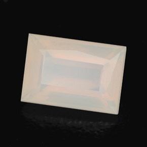 2.97 карата, натуральный Оранжево-белый Огненный опал, Прозрачный, Полупрозрачный