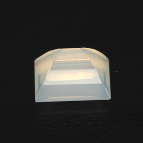 2.89 карата, натуральный Оранжево-белый Огненный опал, Прозрачный, Полупрозрачный