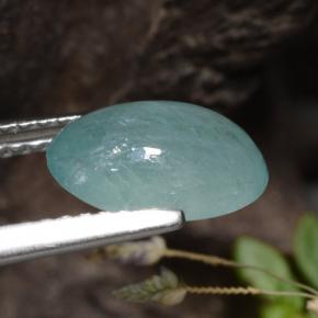 1.87 карата, натуральный Электрический синий Грандидьерит, Огранка Овал, Полупрозрачный