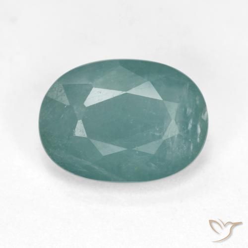 2.51ct Натуральный Бирюзовый Грандидьерит, Овал, SI