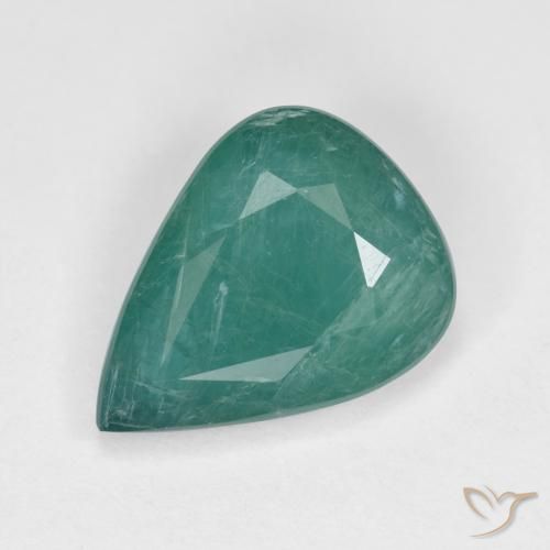 3.10ct Натуральный Глубокая бирюза Грандидьерит, Форма груши, VS-SI
