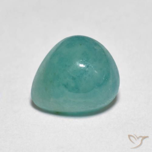 1.49ct Натуральный Бирюзовый Грандидьерит, Форма груши, Полупрозрачный