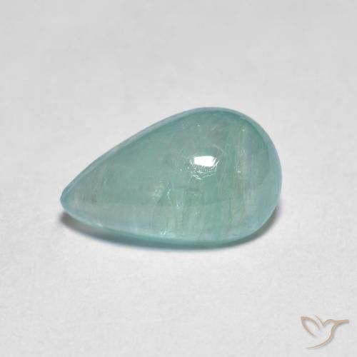 1.83ct Натуральный Электрический синий Грандидьерит, Форма груши, Полупрозрачный