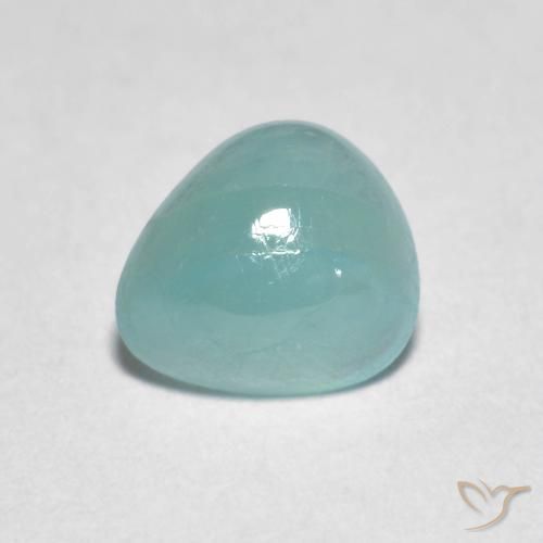 0.89ct Натуральный Электрический синий Грандидьерит, Форма груши, Полупрозрачный
