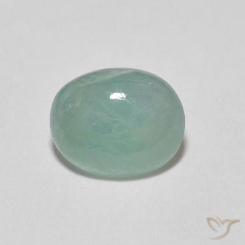 1.40ct Натуральный Зелено-голубой Грандидьерит, Овал, Полупрозрачный