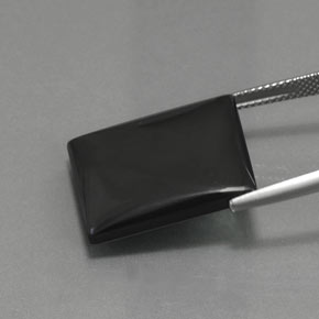 29.56 карата, натуральный Черно-серый Гематит, Огранка Багет, Непрозрачный