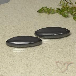 48.08 карата, натуральный Средний серый Гематит, Маркиза, Непрозрачный