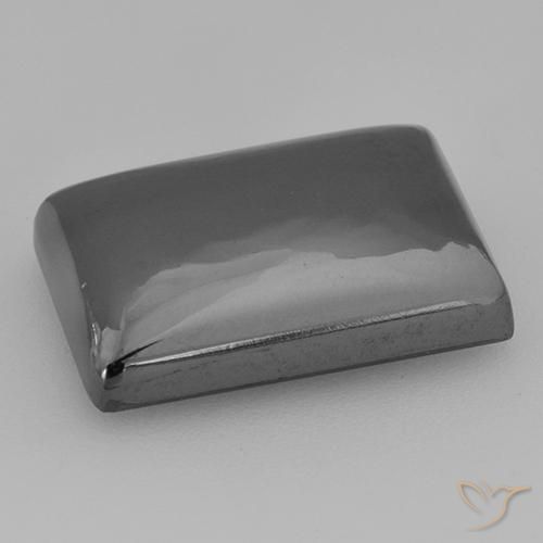 13.17 карата, натуральный Средний серый Гематит, Огранка Багет, Непрозрачный