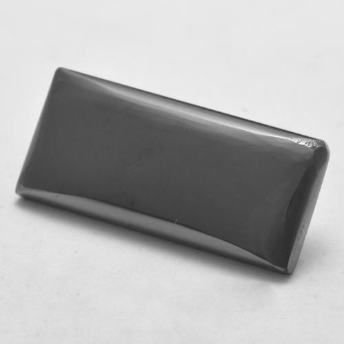 Натуральный Серебристо-серый Гематит 13,16 карата Огранка Багет, Непрозрачный