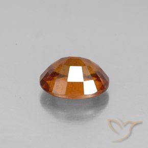 1.56 карата, натуральный Medium Orange  Гранат Гессонит, Овал, VS-SI