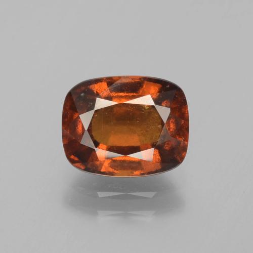 2.67ct Натуральный Средний апельсин Гранат Гессонит, Подушка, VS-SI