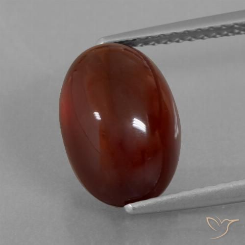5.80ct Натуральный Пекан коричневый Гранат Гессонит, Овал, Полупрозрачный