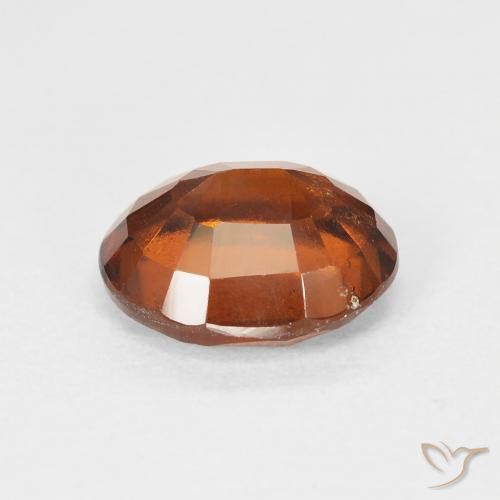 2.87 карата, натуральный Medium Dark-Orange Гранат Гессонит, Овал, Чистота VS