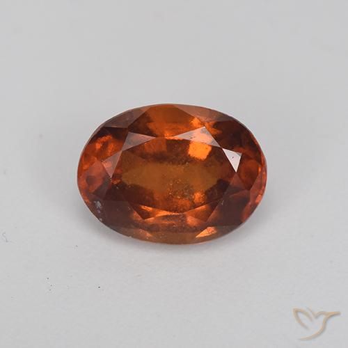1.92ct Натуральный Имбирный пряник коричневый Гранат Гессонит, Овал, VS-SI