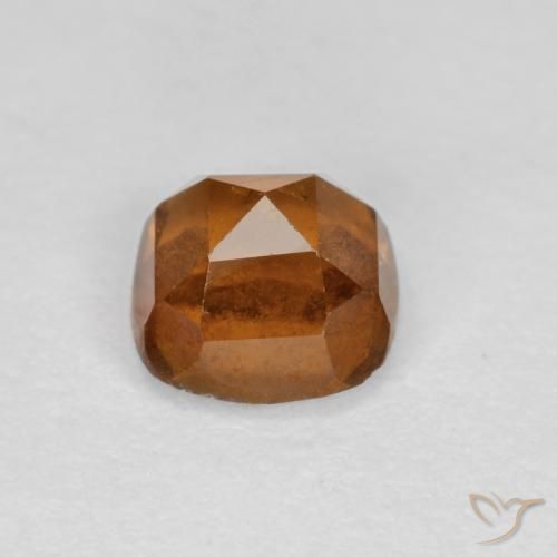 0.96 карата, натуральный Средний апельсин Гранат Гессонит, Подушка, SI