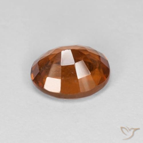 1.97 карата, натуральный Medium Dark-Orange Гранат Гессонит, Овал, Чистота VS