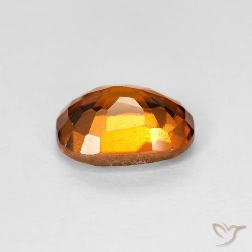 1.73 карата, натуральный Medium Dark-Orange Гранат Гессонит, Подушка, VS-SI
