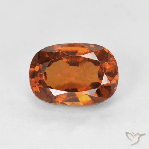 1.94ct Натуральный Красновато-оранжевый Гранат Гессонит, Овал, Чистота VS