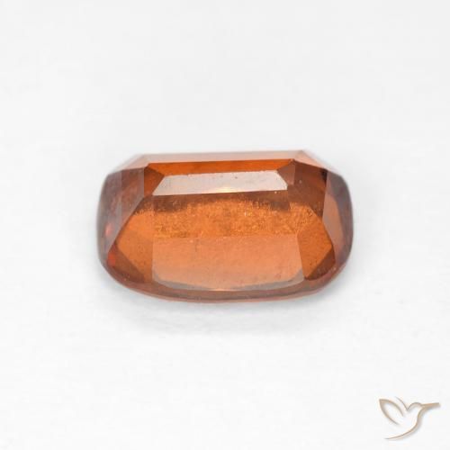 1.68 карата, натуральный Medium Dark-Orange Гранат Гессонит, Подушка, Чистота VS