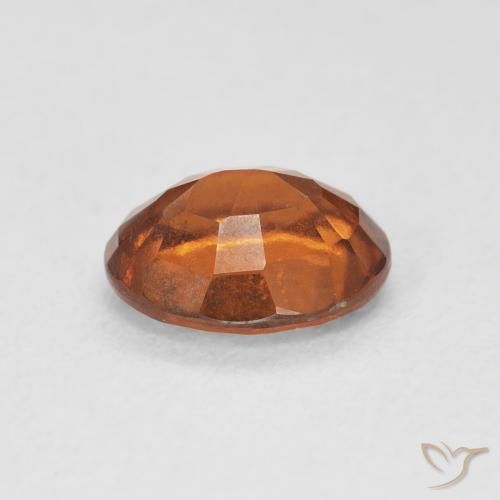 1.77 карата, натуральный Medium Dark-Orange Гранат Гессонит, Овал, Чистота VS