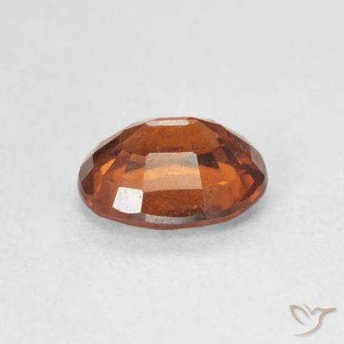 1.69 карата, натуральный Medium Dark-Orange Гранат Гессонит, Овал, VS-SI