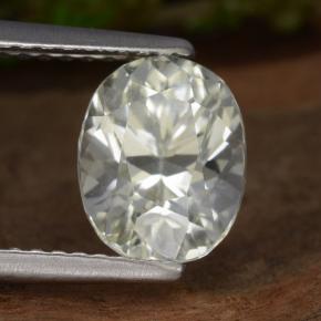 2.60 карата, натуральный Светло-зеленый Хидденит, Огранка Овал, VVS-VS