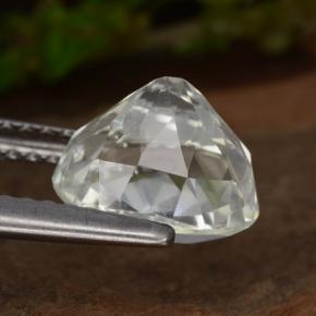 2.60 карата, натуральный Светло-зеленый Хидденит, Огранка Овал, VVS-VS