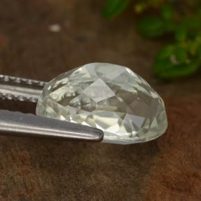 2.36 карата, натуральный Светло-зеленый Хидденит, Огранка Овал, VVS-VS