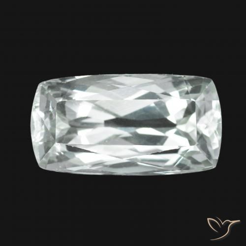 12.50ct Натуральный Зеленовато-белый Хидденит, Подушка, Чистота VS
