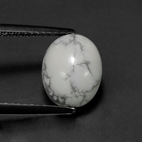 2.60 карата, натуральный Серовато-белый Хаулит, Огранка Овал, Непрозрачный