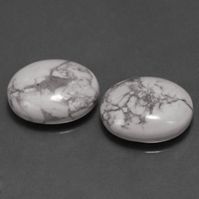  карата, натуральный Серовато-белый Хаулит, Огранка Овал, Непрозрачный