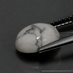 2.24 карата, натуральный Серовато-белый Хаулит, Огранка Овал, Непрозрачный