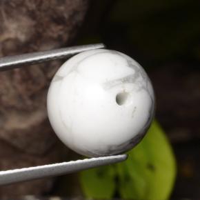 15.45 карата, натуральный Серовато-белый Хаулит, Сфера / Шар, Непрозрачный