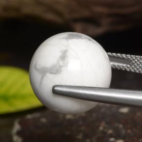 Натуральный Многоцветный белый Говлит 23,14 карата Сфера / Шар, Непрозрачный