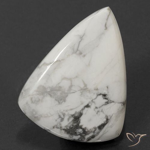 71.74ct Натуральный Серовато-белый Говлит, Форма груши, Непрозрачный
