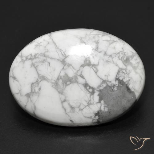 19.91ct Натуральный Серовато-белый Говлит, Овал, Непрозрачный
