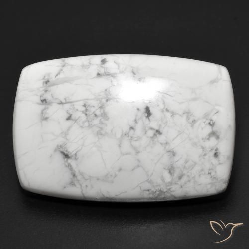29.75ct Натуральный Серовато-белый Говлит, Подушка, Непрозрачный
