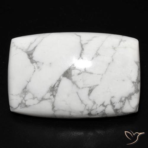 26.78ct Натуральный Серовато-белый Говлит, Подушка, Непрозрачный