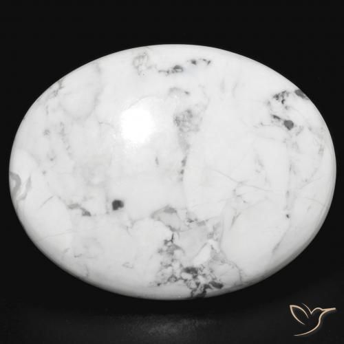 25.68ct Натуральный Серовато-белый Говлит, Овал, Непрозрачный