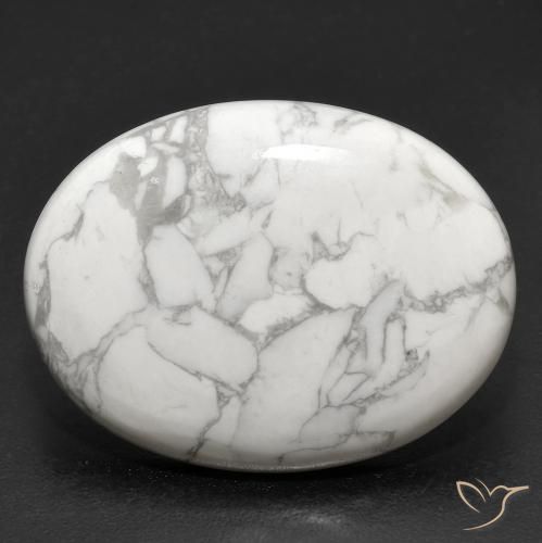 23.16ct Натуральный Серовато-белый Говлит, Овал, Непрозрачный